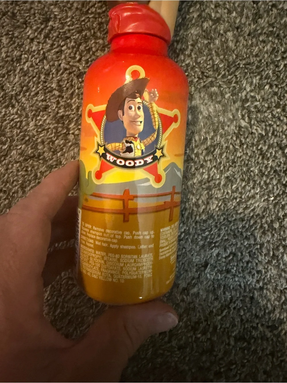 Johnson's Kids 2-in-1 Conditioning Shampoo with Woody Top - Red & Yellow